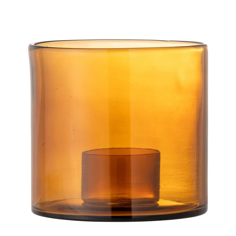 Kahlah lysestage i genanvendt glas