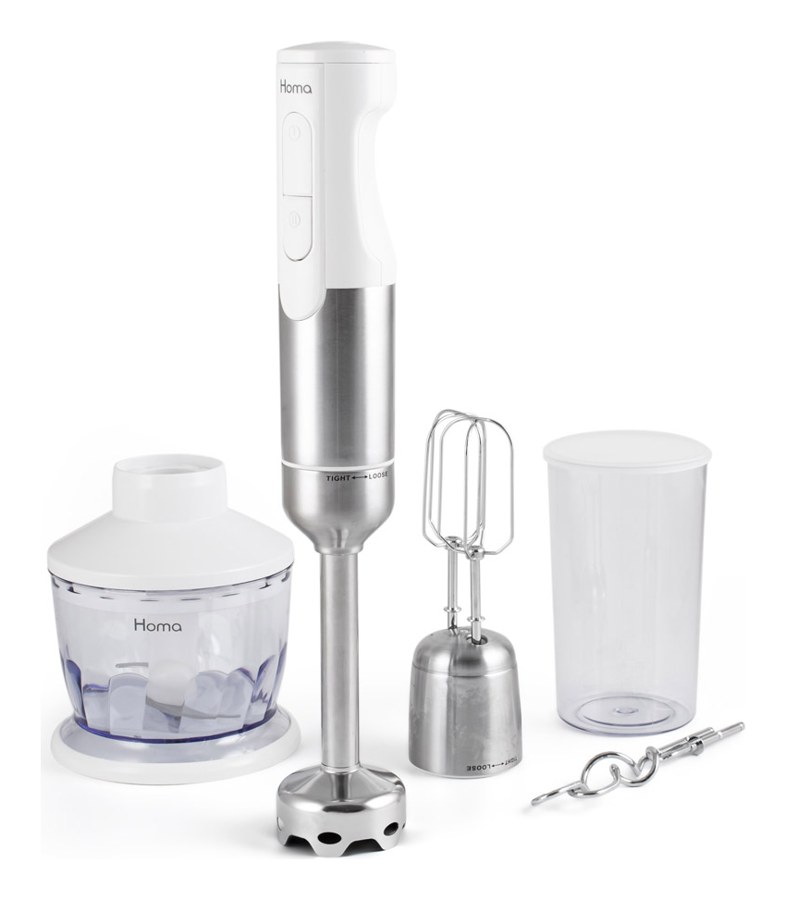 Stavblender med minihakker